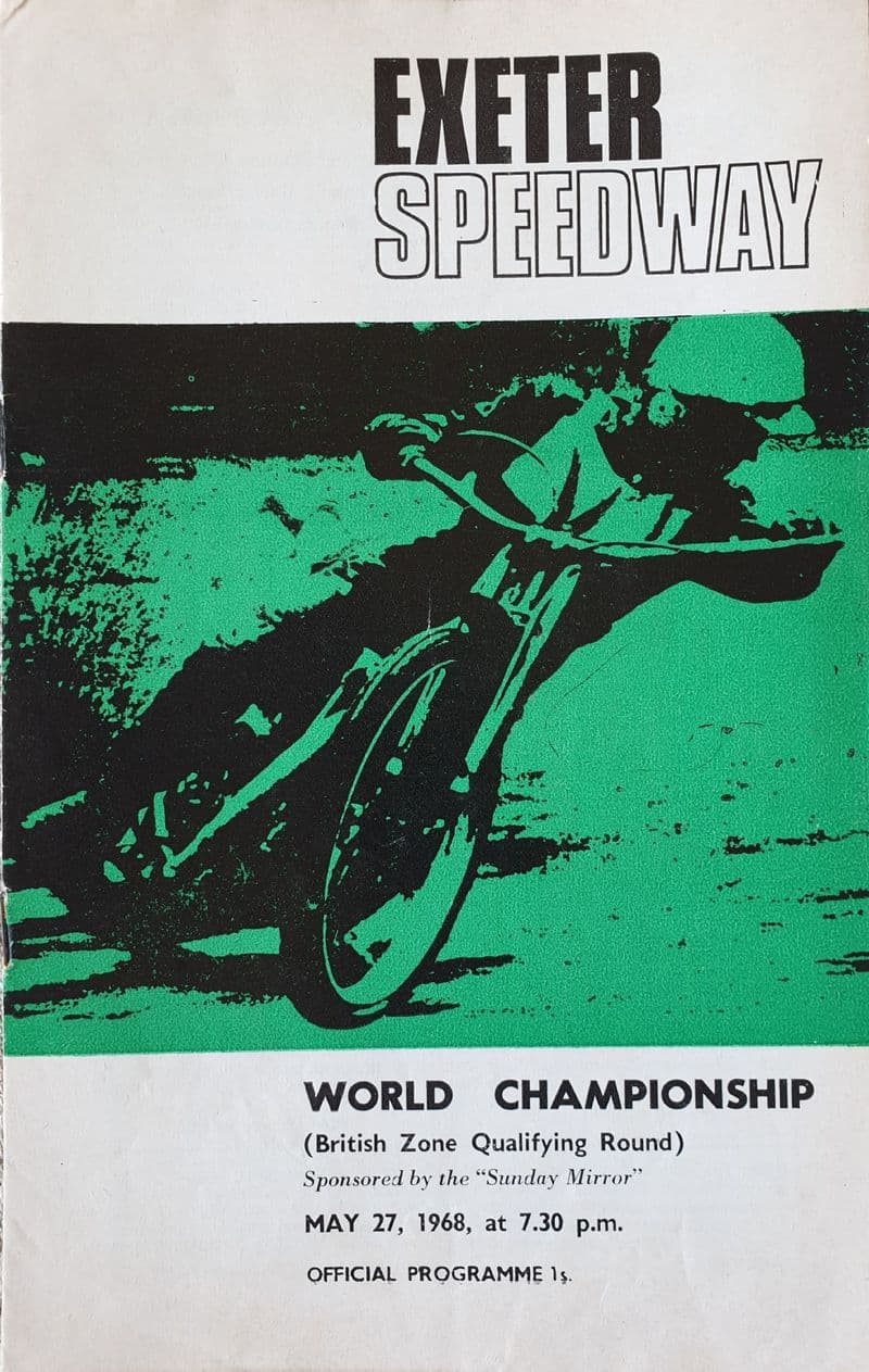 World Speedway Championship Qualifier (1968, May 27th)