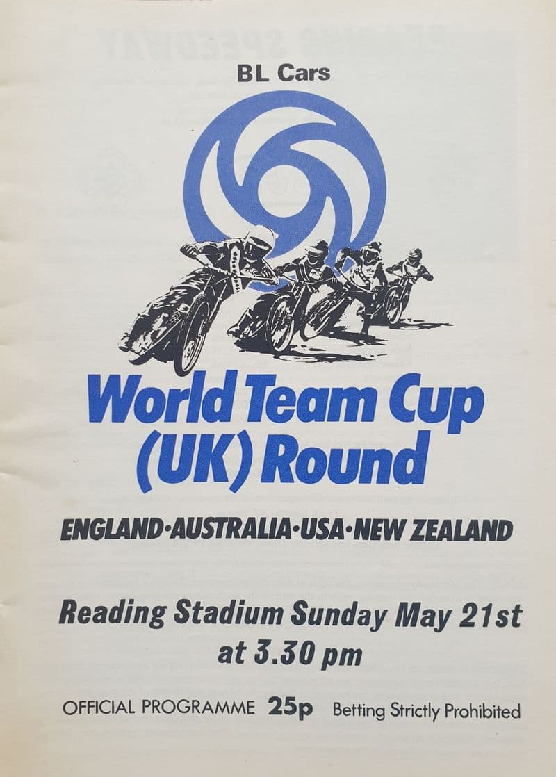 World Speedway Team Cup (1978, Mar 21st)