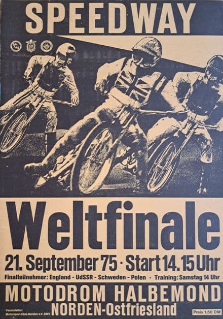 World Speedway Team Cup F (1975, Sep 21st)
