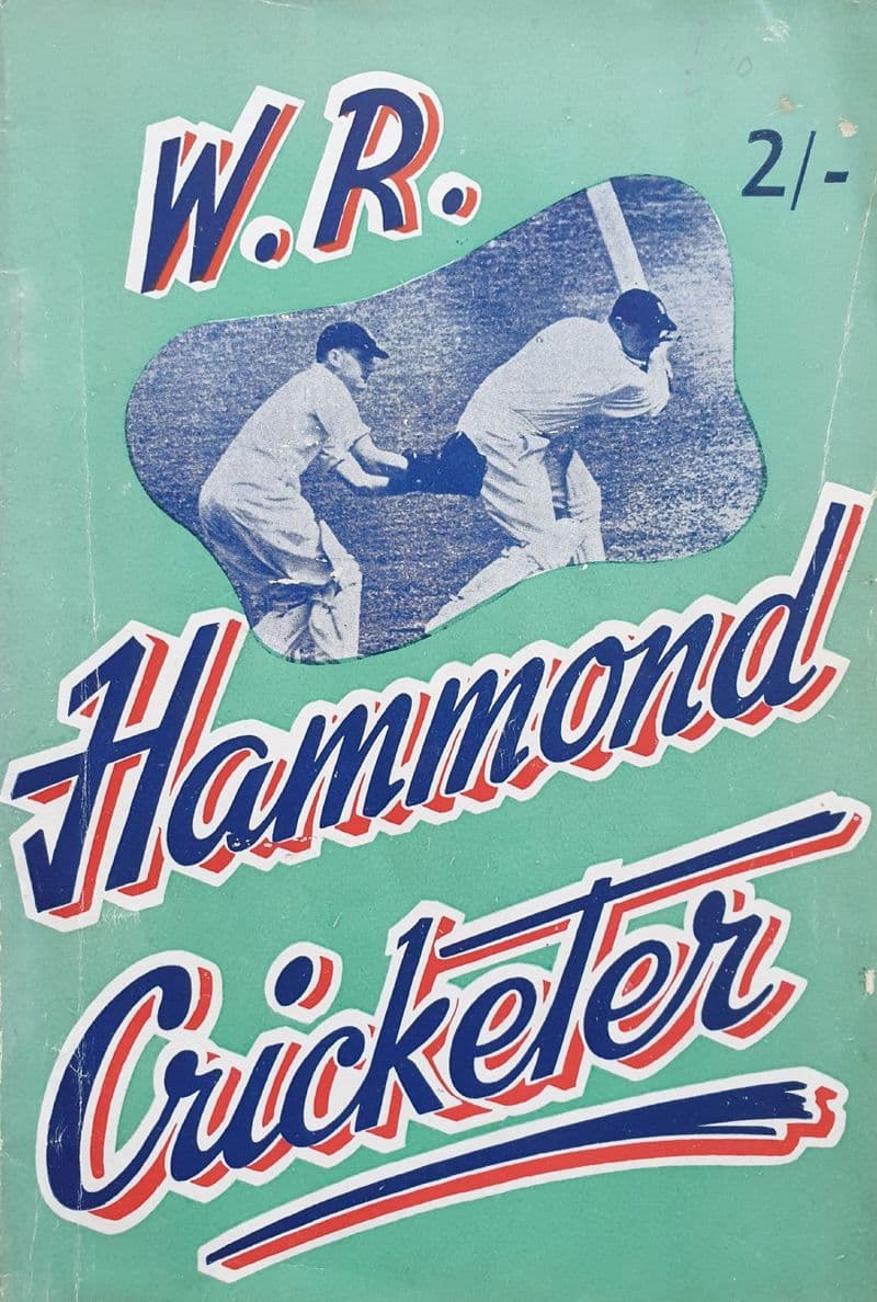 WR Hammond Cricketer by David Moore
