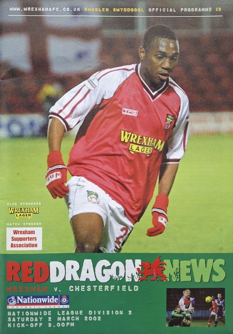 Wrexham v Chesterfield, Div 2 (2002, Mar 2nd)