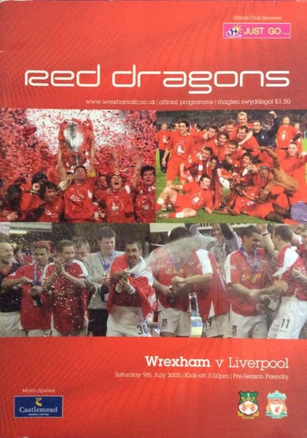 Wrexham v Liverpool, Friendly (2005, July 9th)
