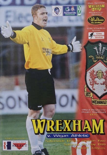 Wrexham v Wigan Athletic, Div 2 (1999, May 1st)
