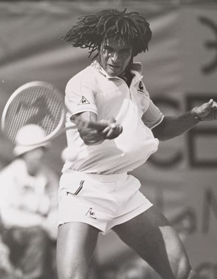 Yannick Noah Press Photo "Forehand"