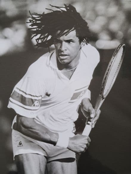 Yannick Noah Press Photo (Lipton, 1989)