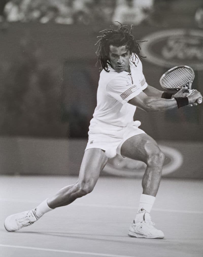 Yannick Noah Press Photo (Melbourne, 1990) 