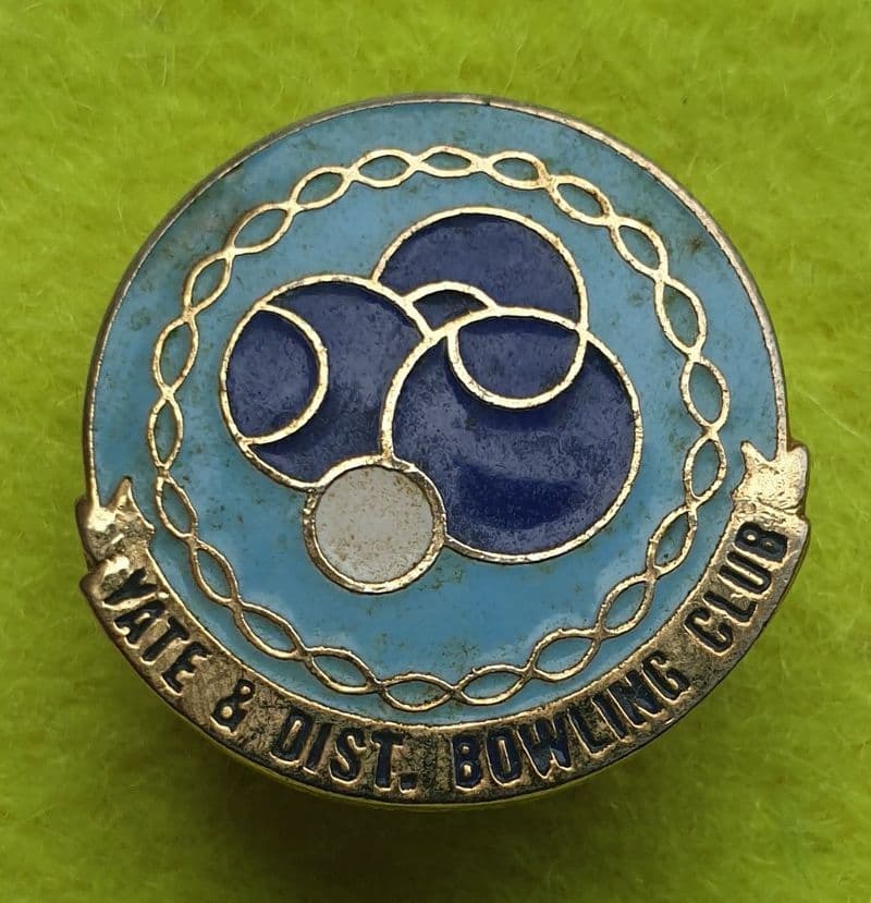Yate & District Bowling Club Enamel Pin Badge
