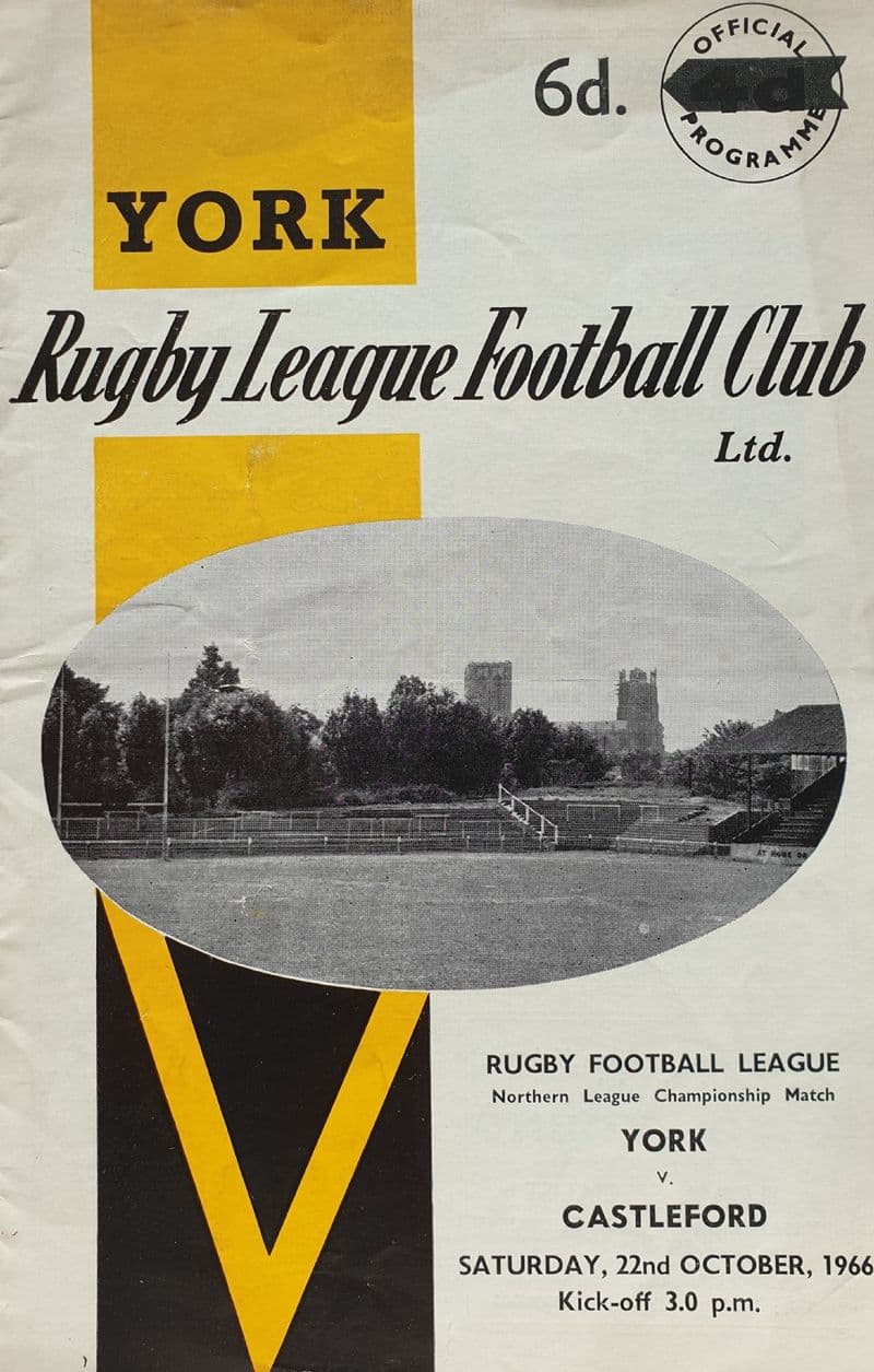 York v Castleford (1966, Oct 22nd)