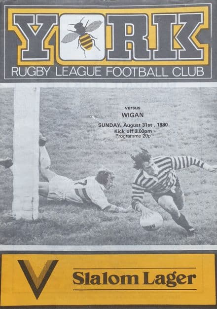 York v Wigan (1980, Aug 31st)