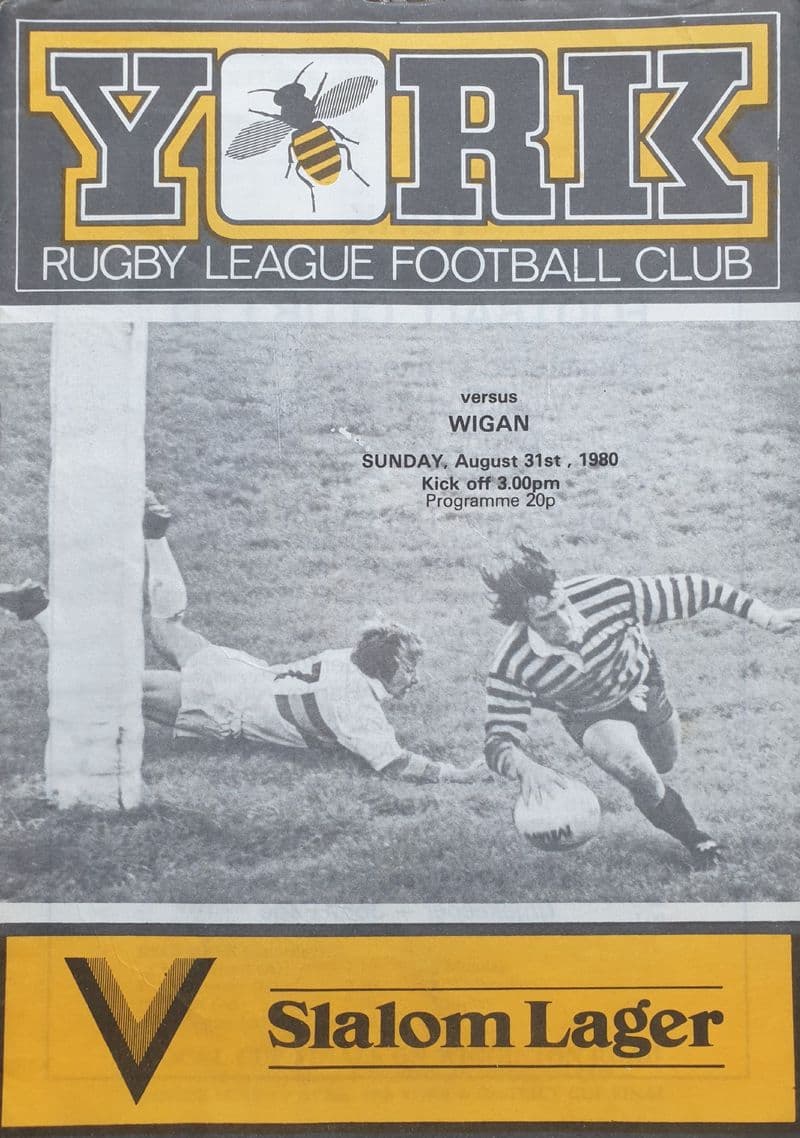 York v Wigan (1980, Aug 31st)