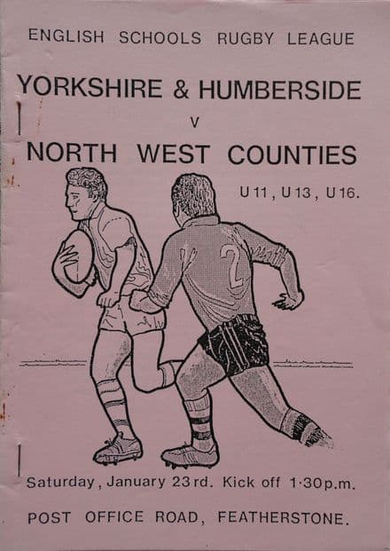 Yorks & Humberside v NW Counties Juniors (1988, Jan 23rd)
