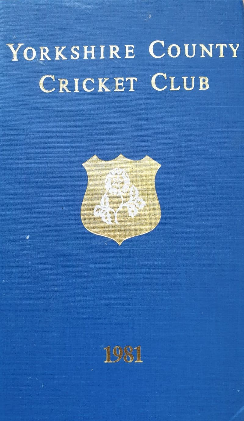 Yorkshire CCC Handbook (1981)