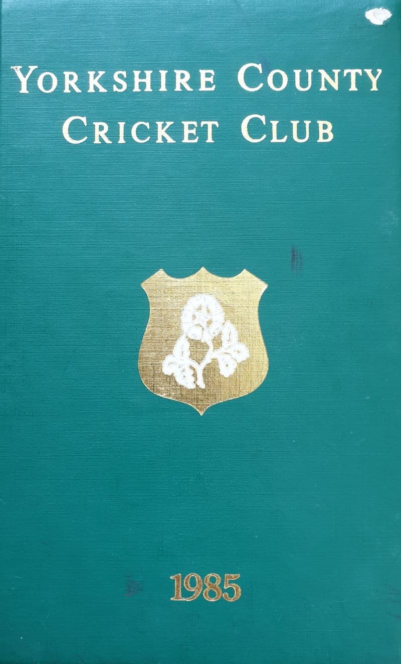 Yorkshire CCC Handbook (1985)