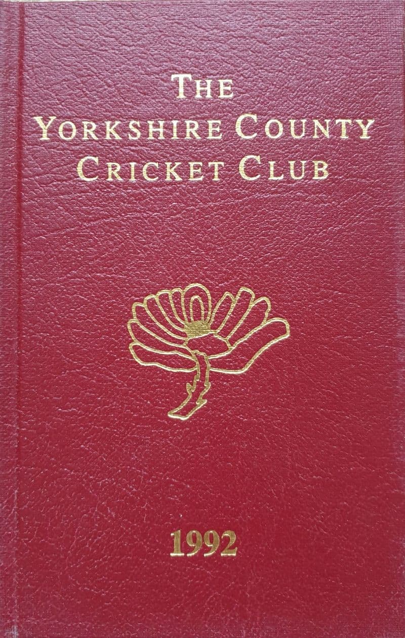 Yorkshire CCC Handbook (1992)