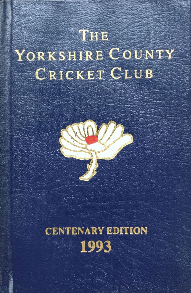 Yorkshire CCC Handbook (1993, Centenary Edition)