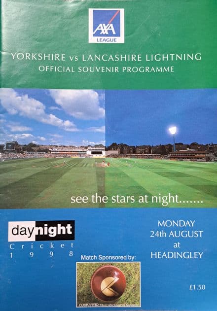Yorkshire v Lancashire (1998, Aug 24th)