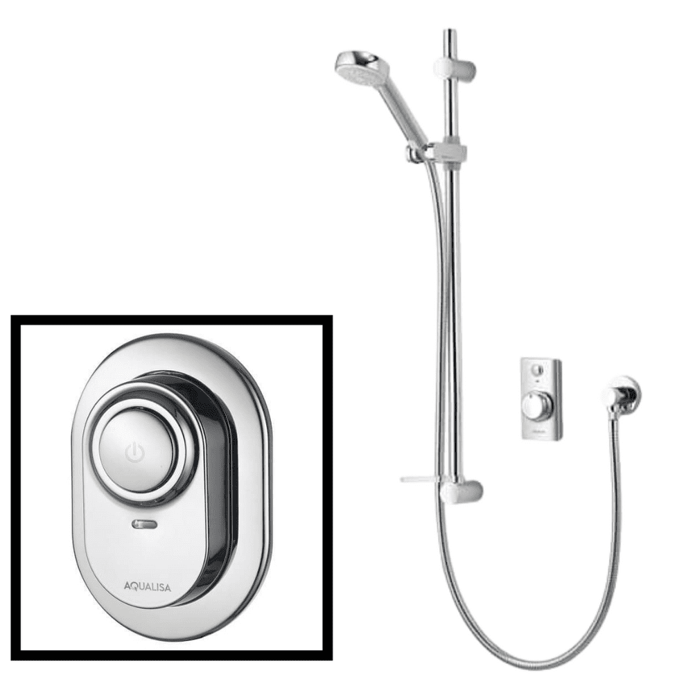 Aqualisa Quartz Digital Concealed Shower With Adjustable Head Model