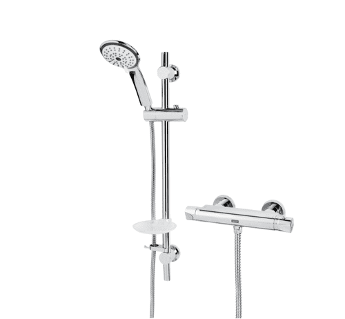 Bristan Artisan Thermostatic Bar Shower with Multi-Function Slide Rail Set (Model AR2 SHXMTFF C)