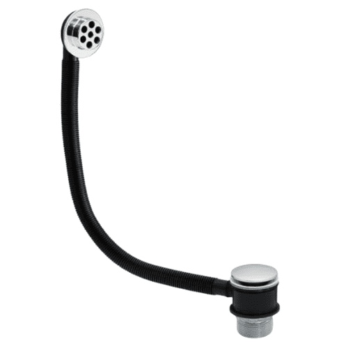 Bristan Bath Clicker Waste Slotted Chrome Finish - Model W BATH12 C