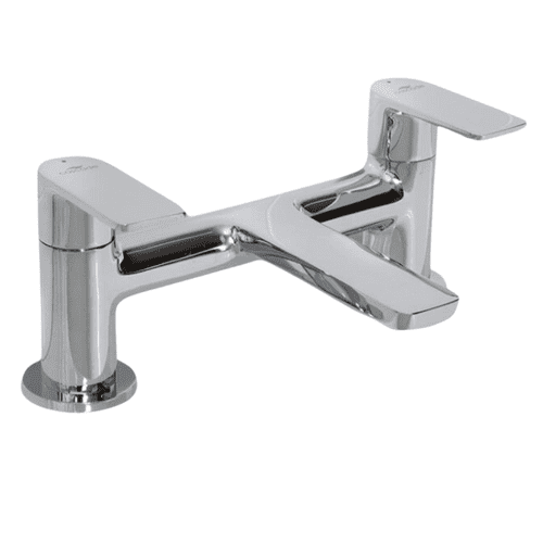Bristan Trapeze 2 Taphole Deck Mounted Bath Filler - Chrome: Model 008.26.3