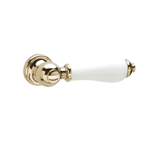 Burlington High Level Dual Flush Cistern Lever, Gold Finish, for C5 Cisterns (Model SP391GOLD)