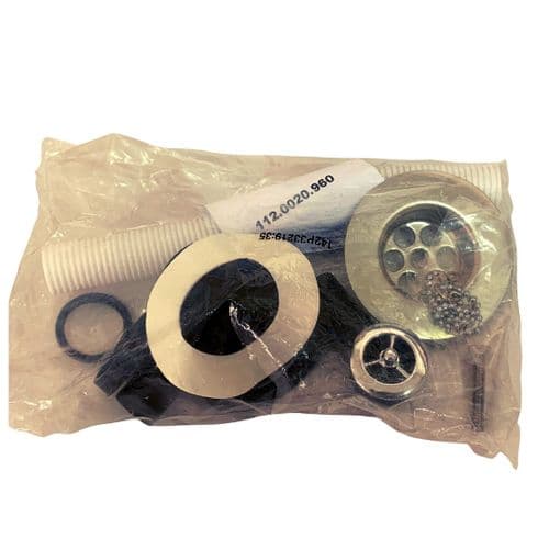 Carron Phoenix Plug & Chain Waste, Chrome, 53 mm (Model 112.0020.960)