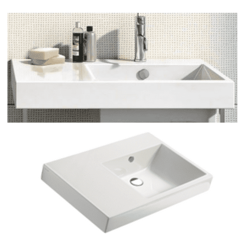 Catalano Zero Dominio 75mm x 50mm White Basin - No Taphole