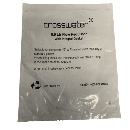 Crosswater 8 Litre Per Minute Flow Restrictor - Model Number 58.8638.1