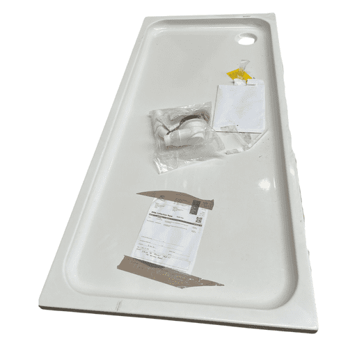 Duravit D-Code Shower tray 1700x800x85mm, without waste, White - 720266000000000