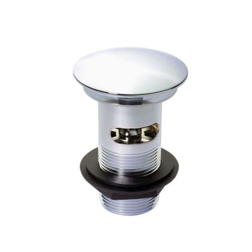 Embrass Peerless 1 1/4" Freeflow Basin Waste - Slotted - 70mm - Domed Cover - Chrome: Model 201320