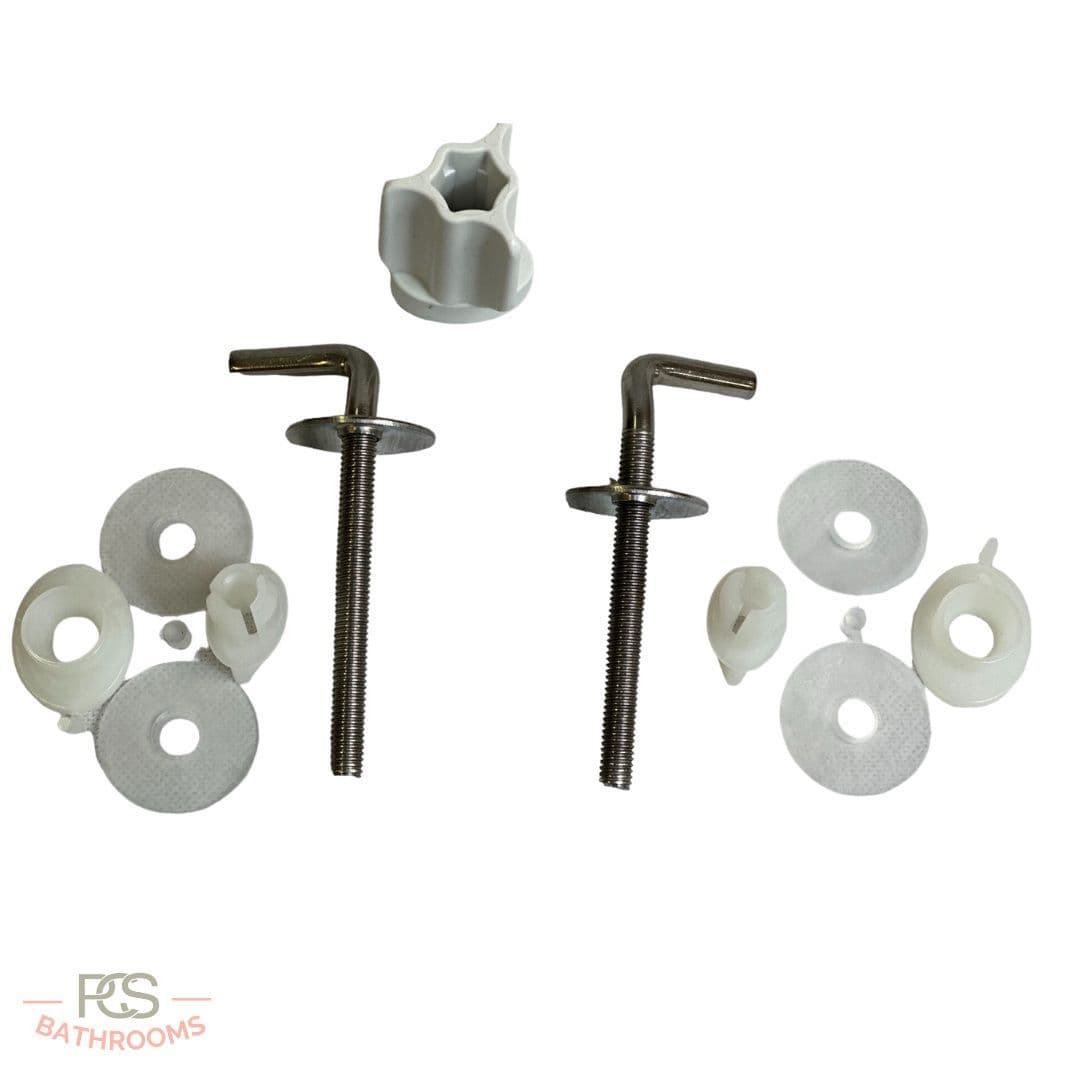Fastfix Stainless Steel WC Seat Hinge Set - Model B0302Y 400023