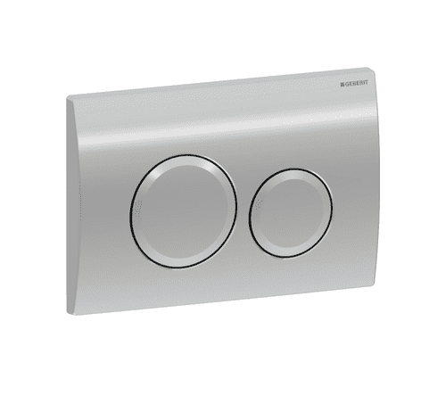 Geberit Delta20 Dual Flush Actuator Plate Chrome (Model 115.127.21.1)