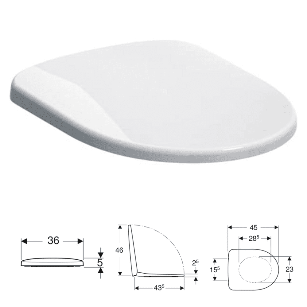 Rubber Washer Master Plumber Toilet Seat Washer - White Rubber ...