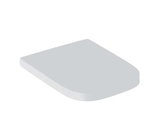 Geberit Selnova Square WC Seat QR Hinges, -Soft Close: Model 501.557.01.1
