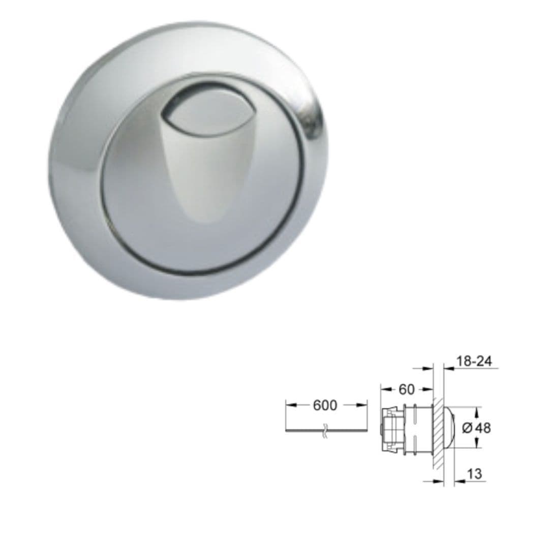 Grohe Eau 2 Air Button Dual Flush - Model 38771000