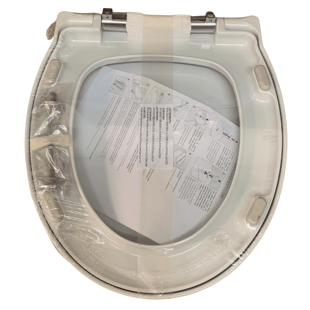 GSI Panorama Soft Close Toilet Seat With Cover Model MS66CN 11 NO BOX