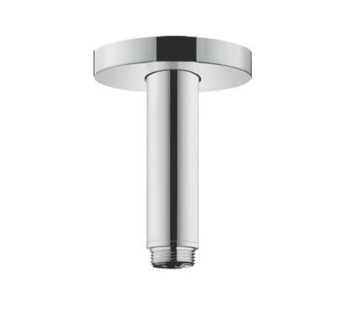 Hansgrohe 100mm Shower Ceiling Connector S, Chrome: Model 27393000