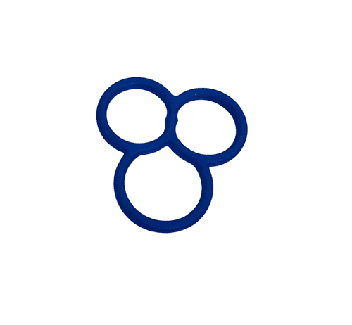 Hansgrohe Bottom Seal M25, Rubber (Model 98865000)