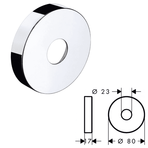 Hansgrohe Chrome Escutcheon - Spare Part - Model 98940000