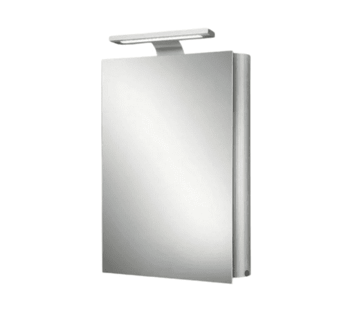 HIB Electron Cabinet LED Illuminated Single Door IR Sensor W50, H70/75, D14.5 - Model 42600