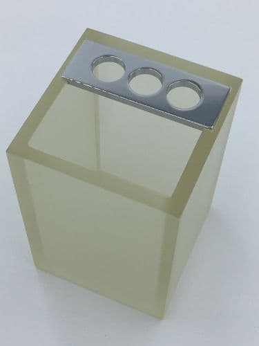 John Sydney Chrome Plated, Free Standing Toothbrush Holder - Model JS2 FSHOLD C