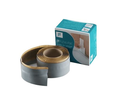 Just Trays Flexi-Fix 3.2m Flexible Self Adhesive Waterproof Upstand (Model FIX)