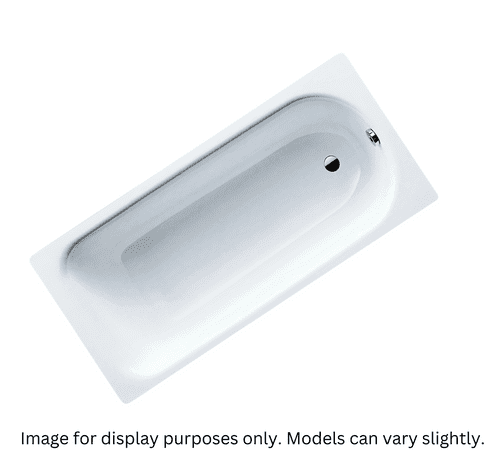 Kaldewei 363 Saniform Eco Bath - 1700 x 700mm - No Tap Hole: Model 111800200001