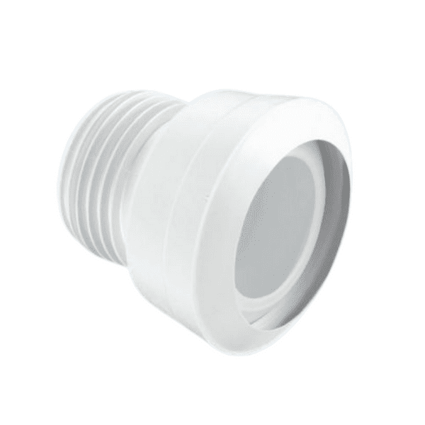 McAlpine Straight Macfit WC Connector - 110mm Outlet