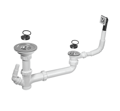 Rangemaster 1.5 Bowl Reduced Sink Waste Kit (Model WKIT06)