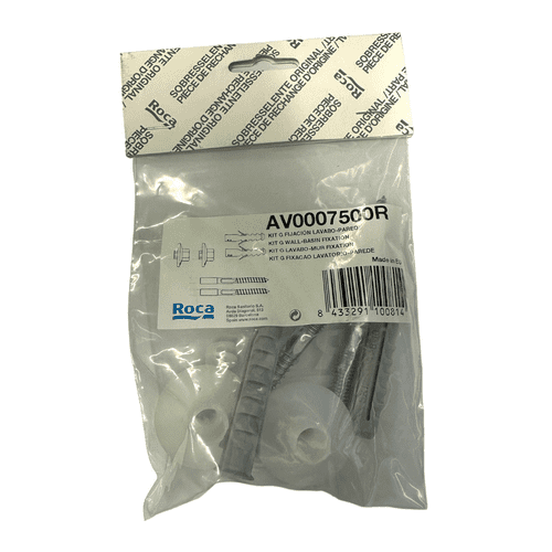Roca Sound Kit G Wall-Basin Fixing Set: Model AV0007500R