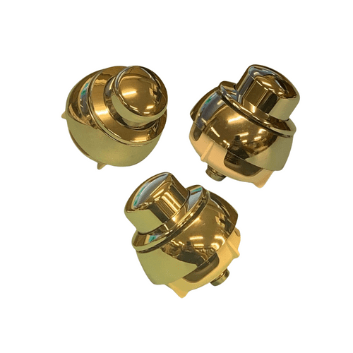 Siamp Optima 50 Raised Push Button - In Chrome - Model 34505107