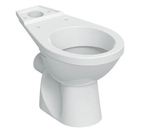 Twyford Option Floor-Standing WC Pan, Horizontal Outlet, Vitreous China (Model OT1148WH)