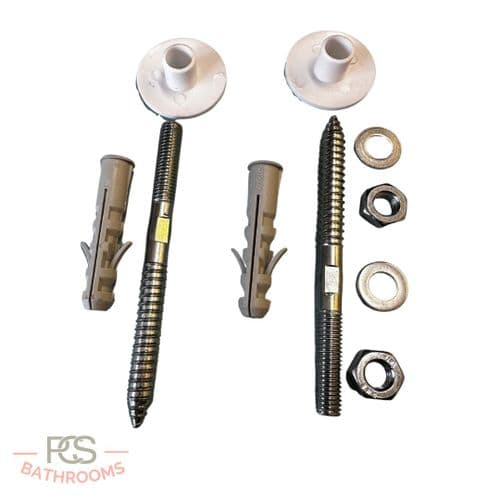 Twyfords Bolts for Masonry Wall Short - Pair - Model SR1015XXX