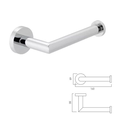 Vado Spa Toilet Roll Holder In Chrome - Model - SPA-180-C/P